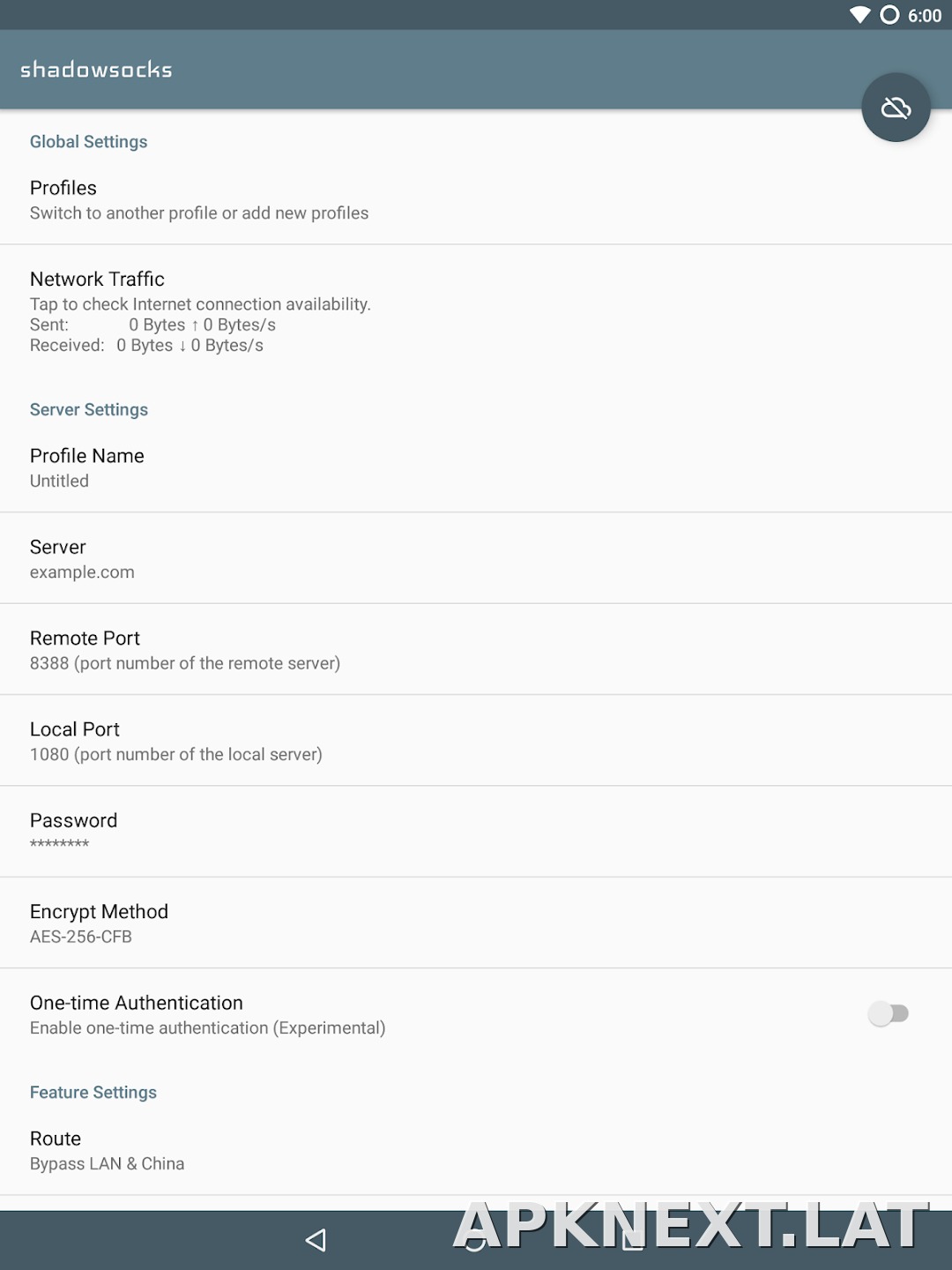 Shadowsocks скриншот 5